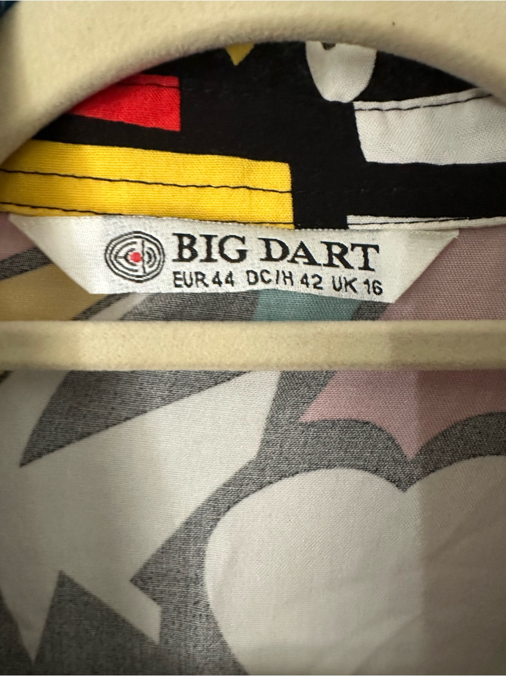 Big Bud Press Colorblock Geometric Button-Down Shirt - Multicolor — image 3 of 4